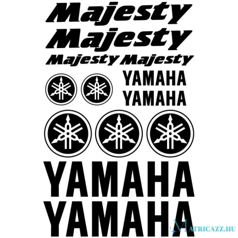 Yamaha Majesty matrica szett