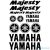 Yamaha Majesty matrica szett