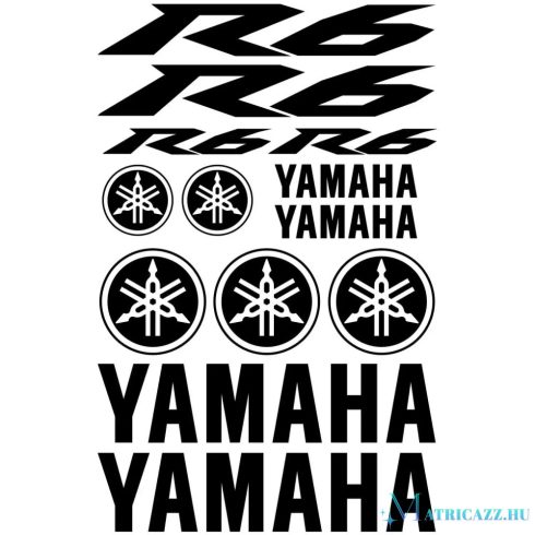 Yamaha R6 matrica szett
