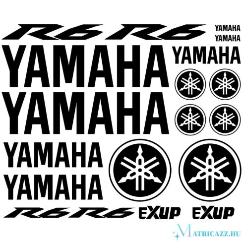 Yamaha Exup R6 matrica szett