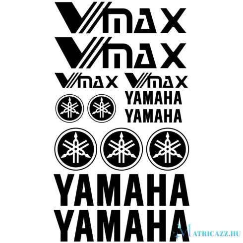 Yamaha VMAX matrica szett