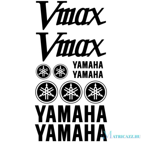 Yamaha VMAX "1" matrica szett