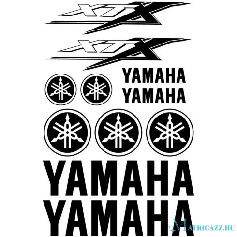 Yamaha XTX matrica szett