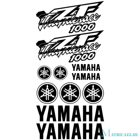 Yamaha YZF Thunderace 1000 matrica szett