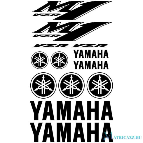 Yamaha YZR M1 matrica szett