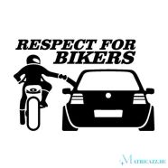 Respect for Bikers matrica