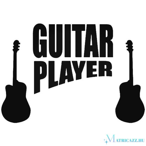 Guitar player matrica