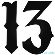 13-as szám matrica