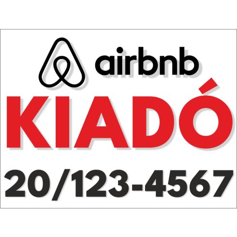 AIRBNB Kiadó TÁBLA