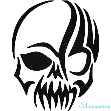 Tetovált halálfej matrica