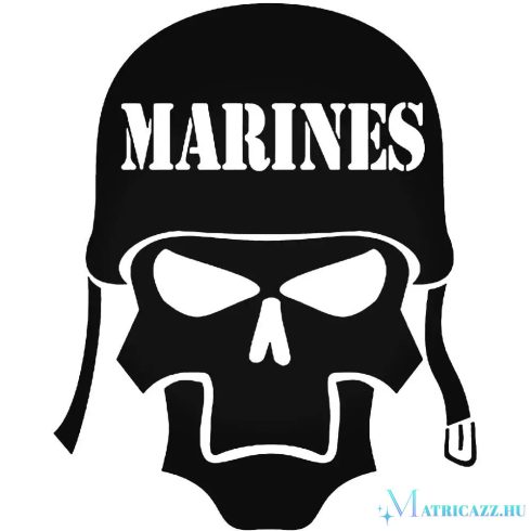 Marines koponya matrica - Matricázz.hu tuningmatrica webáruház