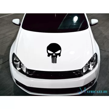 Megtorló motorháztető matrica