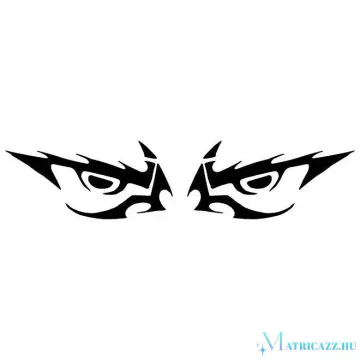 Haragos szemek autómatrica