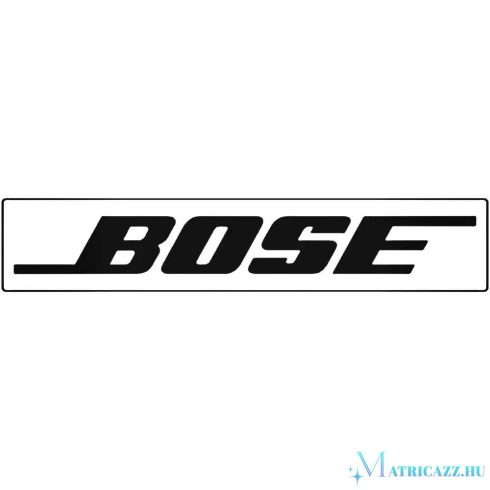 BOSE tuning felirat